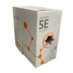 Kábel FTP CAT5 E 100MHz exteriér čierny Solarix/Wirex – Obrázok 2