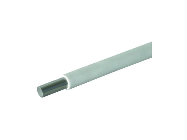 Guľatina izolovaná PVC 8mm AlMgSi biela 2501A / T195008 AL - Image 1